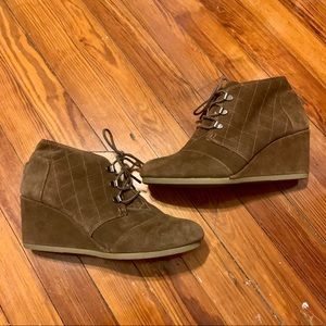 TOMS Booties, size 10